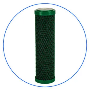 Filtro bactereoestatico carbón block Aquafilter 10"