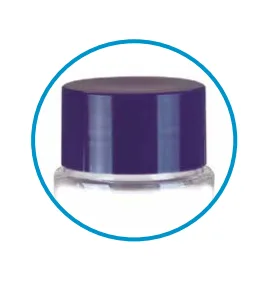 Tapón azul para botella golden