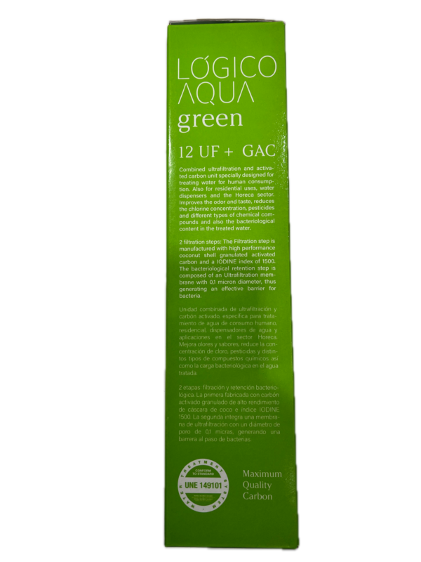 Cartucho Lógico Aqua Ultrafiltración 12