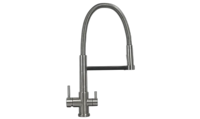 ALTEA grifo de tres vías flexible con dos chorros - imagen 5