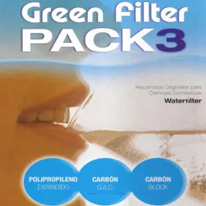 Pack 4 filtros green filter para ósmosis no compactas - imagen 8