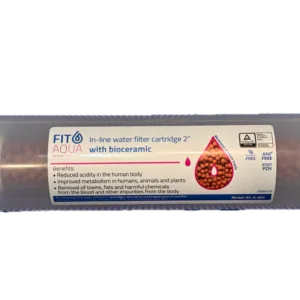 Fit Aqua Bioceramic In Line filter 2" Bioresonador