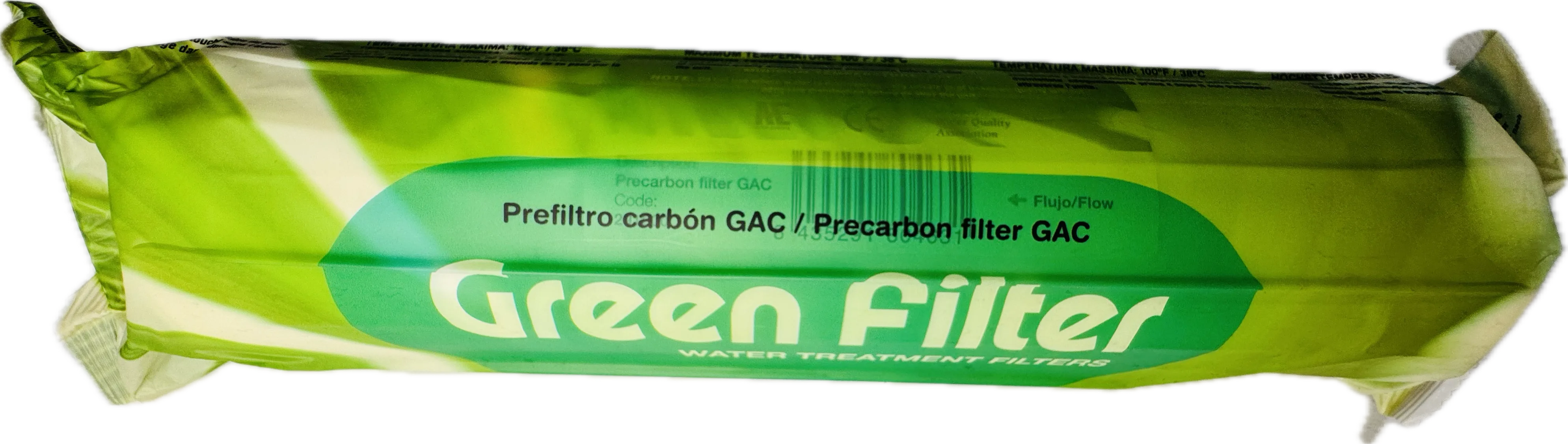 Postfiltro Hidrocompacto Carbón GAC In-Line Quality - imagen 2