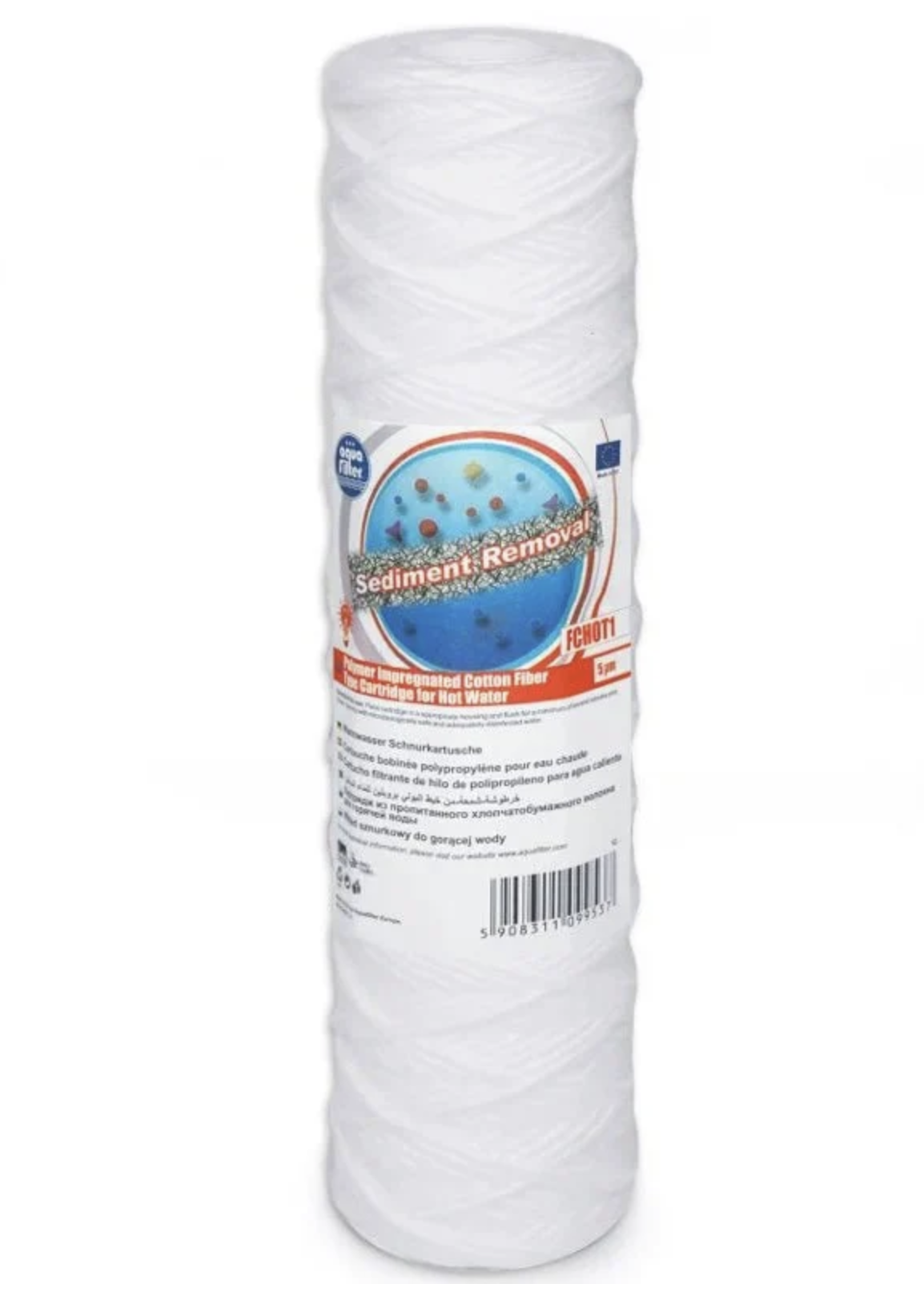 Filtro de Sedimentos 5 micras Aquafilter hasta 93º